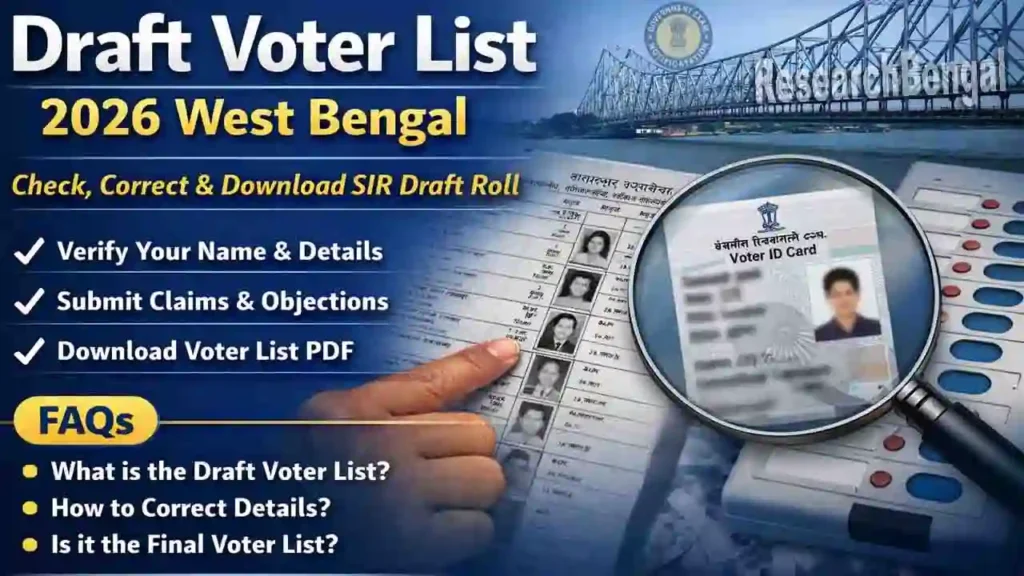 draft voter list 2026 west bengal